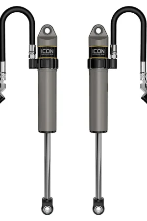 Best Seller ICON 2020-2023 Jeep Gladiator/2018-2023 Jeep Wrangler JL, 2.5" Lift, Front, V.S. 2.5 Aluminum Series Shock Absorbers, Remote Reservoir, Pair