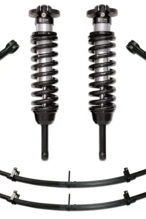 ICON 2005-2015 Toyota Tacoma 0-3.5" Lift/2016-2023 Tacoma 0-2.75" Lift, Stage 3 Suspension System, Tubular UCA Luxury