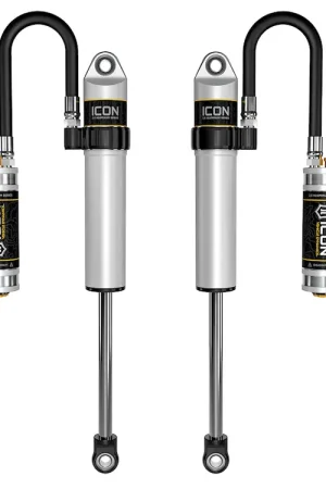 ICON 2005-2023 Toyota Tacoma/2003-2024 Toyota 4Runner//2007-2014 Toyota FJ Cruiser/2003-2009 Lexus GX470, Front 2.5 VS Remote Reservoir w/ CDCV, S2 Secondary Shocks, Pair Limited Time