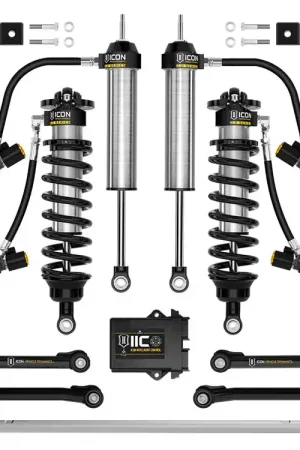 Worldwide Shipping ICON 2023-2025 Toyota Sequoia, 3-4.25" Lift, Stage 4 3.0 Suspension System, Tubular, TRD