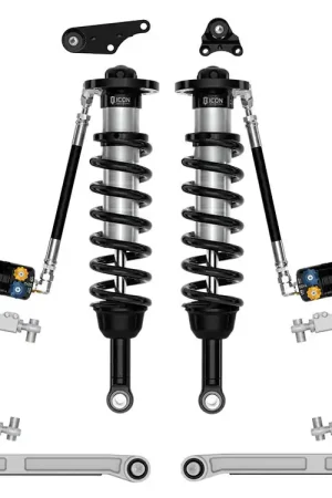 ICON 2024-2025 Toyota Tacoma 1.25-3" Lift, Stage 9 Suspension System, Billet Fan Favorite