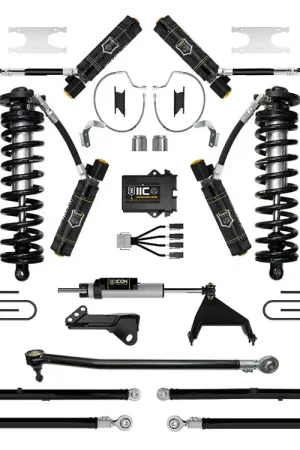 Place Order ICON 2023-2025 Ford F-250/F-350 Super Duty 4WD, 4-5.5" Lift, Stage 9 Coilover Conversion System w/ Expansion Packs