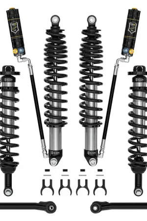 ICON 2021-2023 Ford Bronco, Non-Sasquatch, 3-4" Lift, Stage 6 Suspension System, CDXS, Tubular Reduced Price