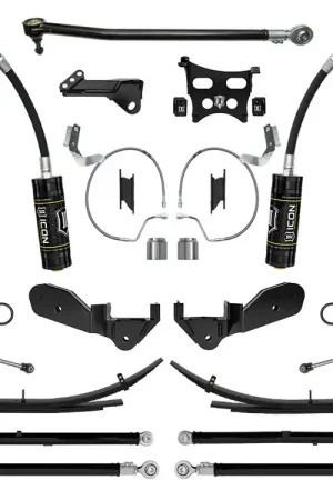 ICON 2023-2025 Ford F-250/F-350 Super Duty 4WD, 4-5.5" Lift, Stage 6 Coilover Conversion System w/ Expansion Packs Next Day Delivery
