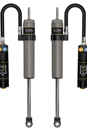 ICON 2025 Toyota 4Runner, 0-3” Lift, Rear, V.S. 2.5 Aluminum Series Shock Absorbers, Remote Reservoir w/ CDXS, Pair Buy Today