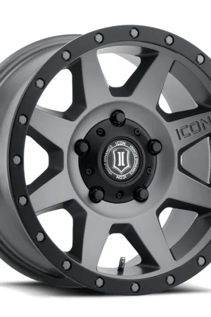ICON Alloys Rebound, Titanium, 18 x 9 / 5 x 150, 25mm Offset, 6" BS Authentic