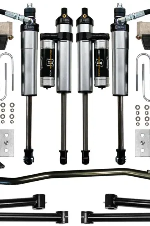 Limited Edition ICON 2003-2008 Ram 2500/3500 4WD, 4.5" Lift, Stage 4 Suspension System