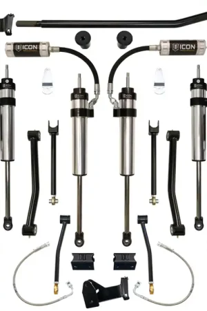 Genuine ICON 2007-18 Jeep JK Wrangler, 4.5" Lift, Stage 3 Suspension System