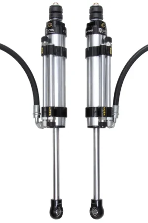 ICON 2007-2014 Toyota FJ Cruiser/2003-2024 Toyota 4Runner/2003-2023 Lexus GX, 1-3” Lift, Rear 2.5 VS Omega Bypass Remote Reservoir Shocks, Pair Seasonal Sale