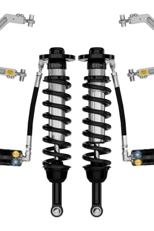 ICON 2021-2024 Ford F-150 Tremor, 2.5-3" Lift, Stage 4 Suspension System, Billet, CDXS Next Day Delivery