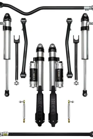 Secure Checkout ICON 2020-Up Jeep Gladiator, 2.5" Lift, Stage 8 Suspension System, Billet UCA