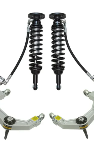 ICON 09-13 Ford F150 4WD, 1.75-2.63" Lift, Stage 4 Suspension System, Billet UCA Hot Picks
