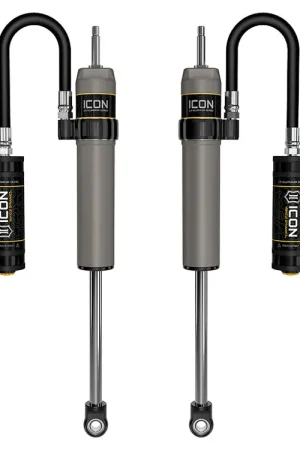 ICON 2022-2025 Toyota Tundra 0-1.5” Lift/2023-2025 Sequoia 0-4" Lift, Rear, V.S. 2.5 Aluminum Series Shock Absorbers, Remote Reservoir, Pair Buy Online
