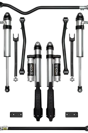 ICON 2020-Up Jeep Gladiator, 2.5" Lift, Stage 7 Suspension System, Tubular UCA Luxury