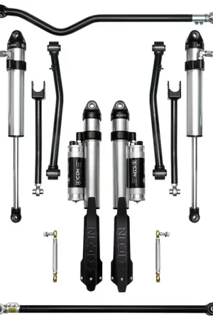 ICON 2020-Up Jeep Gladiator, 2.5" Lift, Stage 8 Suspension System, Tubular UCA Express Delivery