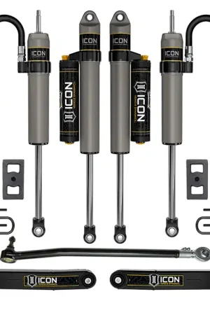 ICON 2023-2025 Ford F-250/F-350 Super Duty 4WD, Gas, 2.5" Lift, Stage 4 Suspension System w/ Radius Arms and Expansion Packs Authentic