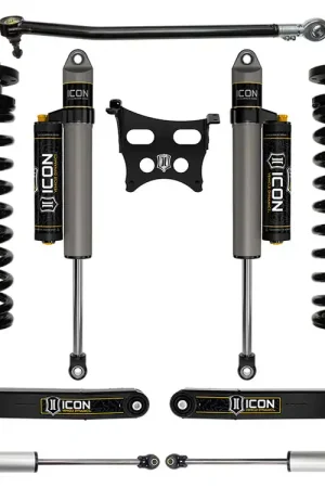 Secure Checkout ICON 2023-2025 Ford F-250/F-350 Super Duty 4WD, 2.5-3" Lift, Stage 4 Coilover Conversion System with Radius Arms