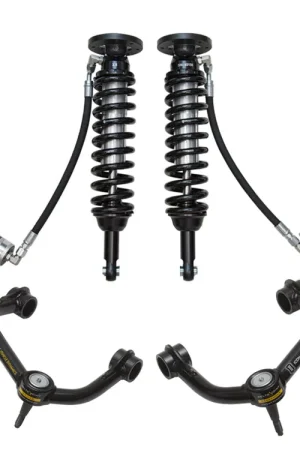 ICON 09-13 Ford F150 2WD, 1.75-2.63" Lift Stage 3 Suspension System, Tubular UCA Crafted