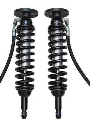 Free Delivery ICON 2009-2013 Ford F-150 2WD, 1.75-2.63” Lift, Front, V.S. 2.5 Series Coilover Kit, Remote Reservoir
