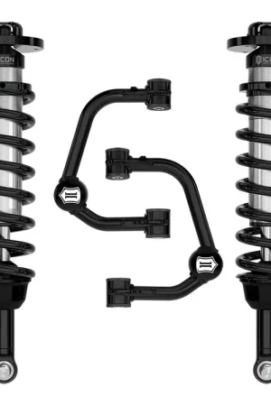 ICON 2021-2024 Ford F-150 4WD, 2.75-3.5" Lift, Stage 1 Suspension System, Tubular While Supplies Last