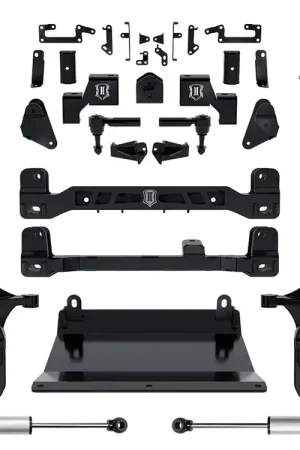 Seasonal Sale ICON 2022-2024 Toyota Tundra, 6" Lift, Stage 2 Suspension System, Tubular