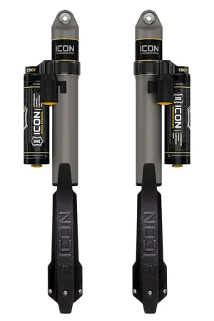 Last Chance ICON 2020-2023 Jeep Gladiator, 1.5" Lift, Rear, V.S. 2.5 Aluminum Series Shock Absorbers, Piggyback Reservoir w/ CDEV, Pair