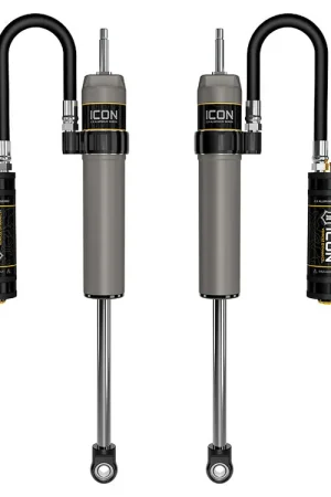 Express Delivery ICON 2022-2024 Toyota Tundra, 3-3.5" Lift, Rear, V.S. 2.5 Aluminum Series Shock Absorbers, Remote Reservoir w/ CDCV, Pair