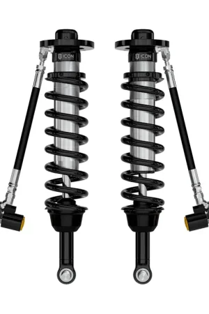 Buy Today ICON 2021-2024 Ford F-150 4WD, 2.75-3.5" Lift, Front, V.S. 2.5 Series Coilovers, Remote Reservoir w/ CDEV, Pair