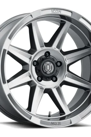 Exclusive Offer ICON Alloys Bandit, Gun Metal, 20 x 10 / 6 x 135, -24mm Offset, 4.5" BS