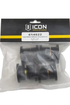 Fan Favorite ICON (78550/78550DJ) Upper Control Arm Replacement Bushing And Sleeve Kit