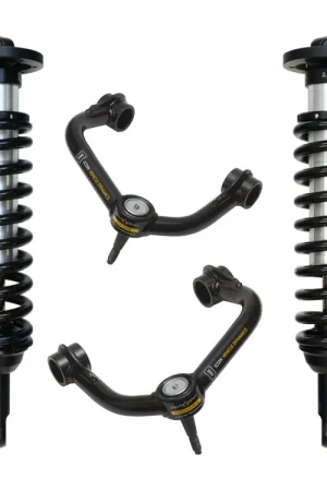 ICON 2009-13 Ford F150 2WD, 0-2.63" Lift, Stage 2 Suspension System, Tubular UCA Fan Favorite
