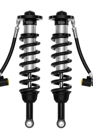 ICON 2022-2024 Toyota Tundra, 5-6" Lift, Front, V.S. 2.5 Series Coilover Kit, Remote Reservoir w/ CDEV, Pair Free Returns