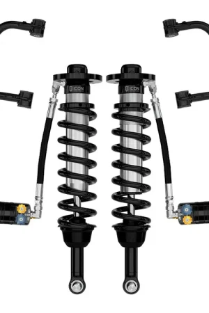 ICON 2021-2024 Ford F-150 Tremor, 2.5-3" Lift, Stage 4 Suspension System, Tubular, CDXS Price Drop