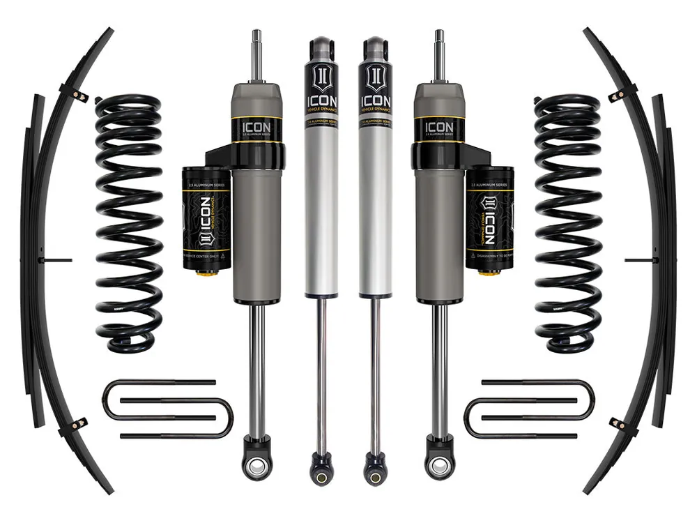 ICON 2011-2016 Ford F-250/F-350 Super Duty 4WD Diesel, 2.5" Lift, Stage 2 Suspension System w/ Expansion Packs Best Price