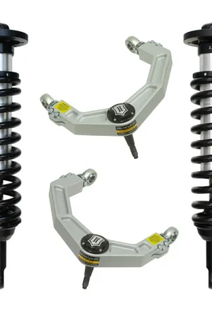 Mega Sale ICON 2009-13 Ford F150 2WD, 0-2.63" Lift, Stage 2 Suspension System, Billet UCA