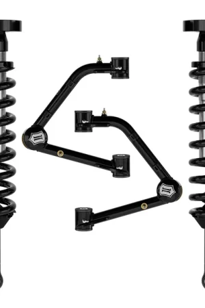 One Day Deal ICON 2023-2024 Chevrolet Colorado WT, LT, & Z71, 1.75-2.5" Lift, Stage 2 Suspension System w/ Tubular Upper Control Arms