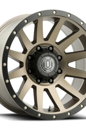 Secure Checkout ICON Alloys Compression, Bronze, 20 x 10 / 8 x 170, -19mm Offset, 4.75" BS