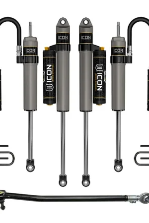ICON 2020-2022 Ford F-250/F-350 Super Duty 4WD Diesel, 2.5" Lift, Stage 4 Suspension System w/ Expansion Packs Authentic
