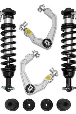 ICON 19-21 Ford Ranger, 0-3.5" Lift, Stage 4 Susp System, Billet UCA Al Knuckle Deal
