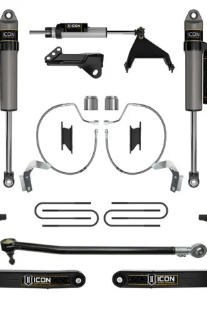 Trending ICON 2023-2025 Ford F-250/F-350 Super Duty 4WD, Gas, 4.5" Lift, Stage 5 Suspension System w/ Radius Arms
