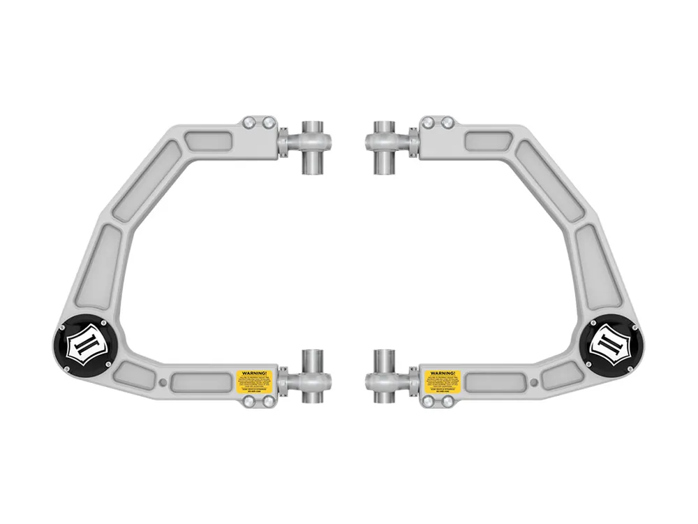 ICON 2024-2025 Toyota Tacoma/2024-2025 Toyota Land Cruiser 250 Series/2024-2025 Lexus GX550/2025 Toyota 4Runner, Front, Billet Upper Control Arms w/ Delta Joint Pro New Arrival