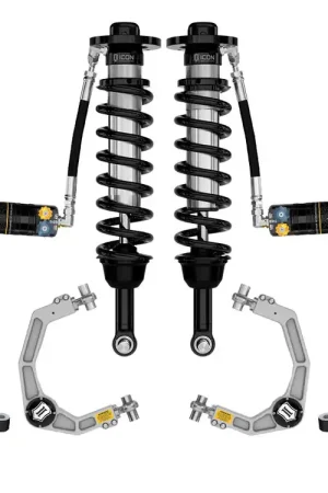 ICON 2021-2024 Ford F-150 4WD, 3.5-4.5" Lift, Stage 4 Suspension System, Billet, CDXS New Arrival