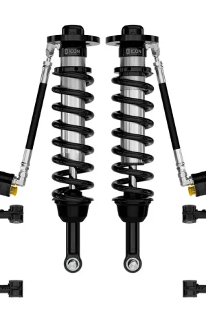Best Price ICON 2021-2024 Ford F-150 4WD, 2.75-3.5" Lift, Stage 4 Suspension System, Tubular, CDCV