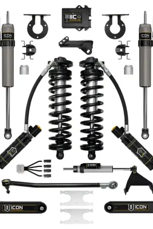 Must Have ICON 2023-2025 Ford F-250/F-350 Super Duty 4WD, 2.5-3" Lift, Stage 7 Coilover Conversion System with Radius Arms and Expansion Packs