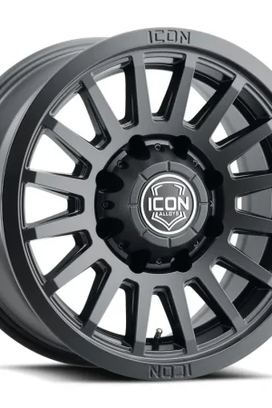 ICON Alloys Recon SLX, Satin Black, 18 x 9 / 8 x 180, 12mm Offset, 5.5" BS Premium