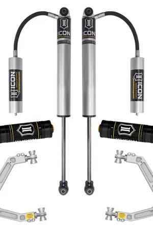ICON 2023-2024 Chevrolet Colorado WT, LT, & Z71, 1.75-2.5" Lift, Stage 3 Suspension System w/ Billet Upper Control Arms Don’t Miss Out