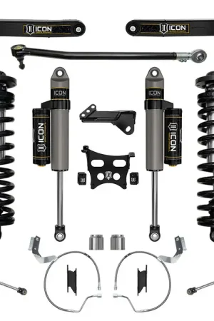 ICON 2023-2025 Ford F-250/F-350 Super Duty 4WD, 4-5.5" Lift, Stage 4 Coilover Conversion System w/ Radius Arms In Demand