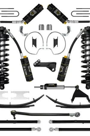 ICON 2023-2025 Ford F-250/F-350 Super Duty 4WD, 4-5.5" Lift, Stage 7 Coilover Conversion System w/ Expansion Packs Warranty Included