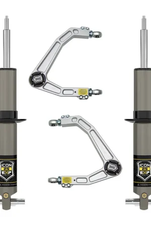Handmade ICON 19-23 GM 1500, 2.375-3.75" Lift, Stage 2 EXP Suspension System, Billet