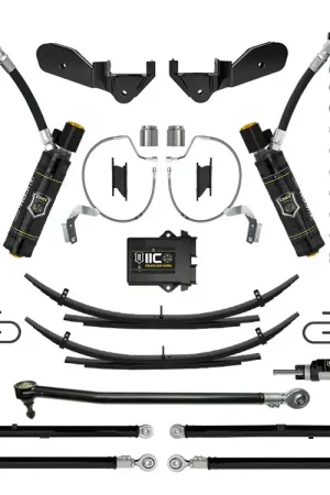 In Demand ICON 2023-2025 Ford F-250/F-350 Super Duty 4WD, 4-5.5" Lift, Stage 8 Coilover Conversion System w/ Expansion Packs